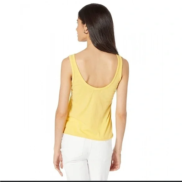 WILDFOX Wish You Were Here Lyla Tank in Pigment Mimosa Size Small (NWT) - Picture 3 of 11